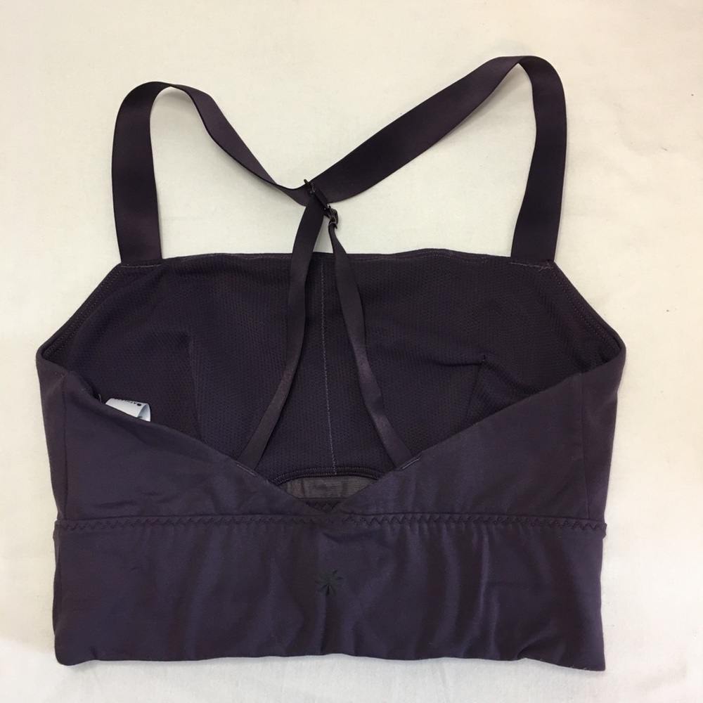 Athleta Lotus Sports Bra in Plum, S - Picture 7 of 11